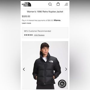 COPY - Women’s 1996 Retro Nuptse Jacket